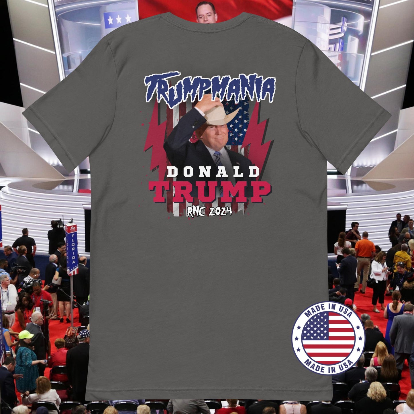 Trumpmania | Trump at 2024 RNC | Unisex t-shirt