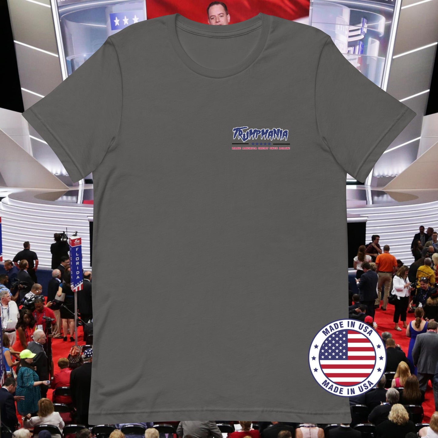 Trumpmania | Trump at 2024 RNC | Unisex t-shirt