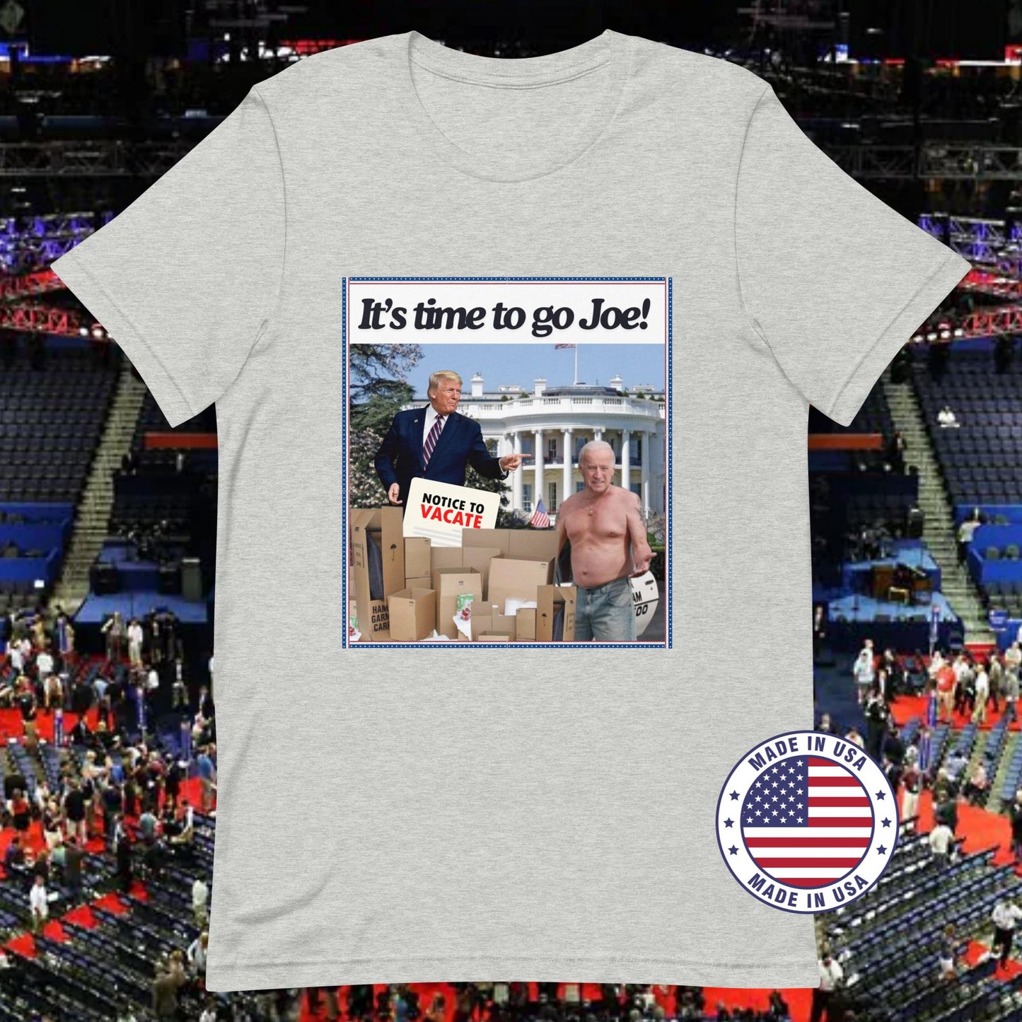 Trump It's time to go Joe! | Trump 2024| Unisex t-shirt