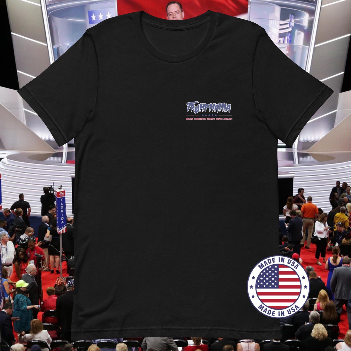 Trumpmania | Trump at 2024 RNC | Unisex t-shirt