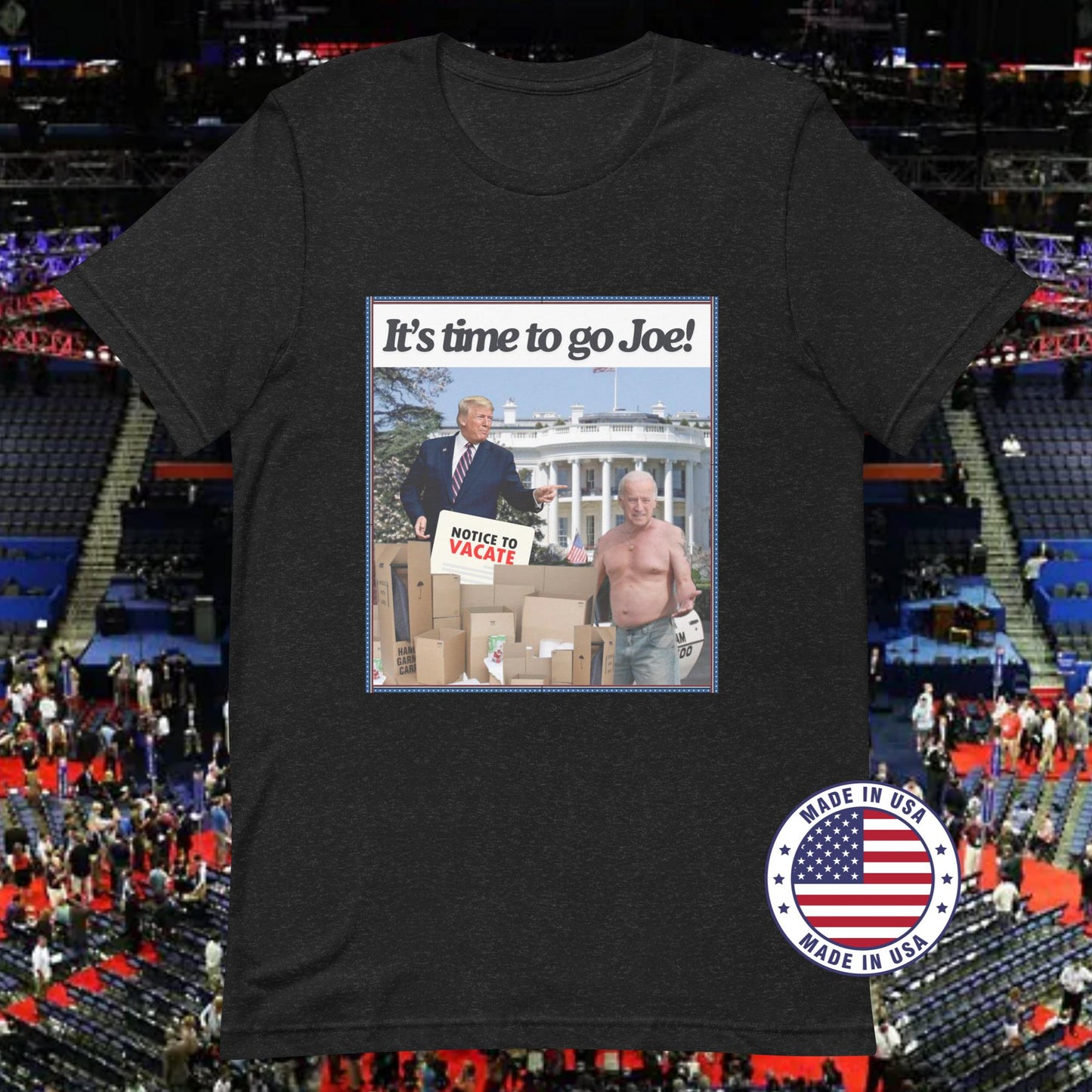 Trump It's time to go Joe! | Trump 2024| Unisex t-shirt