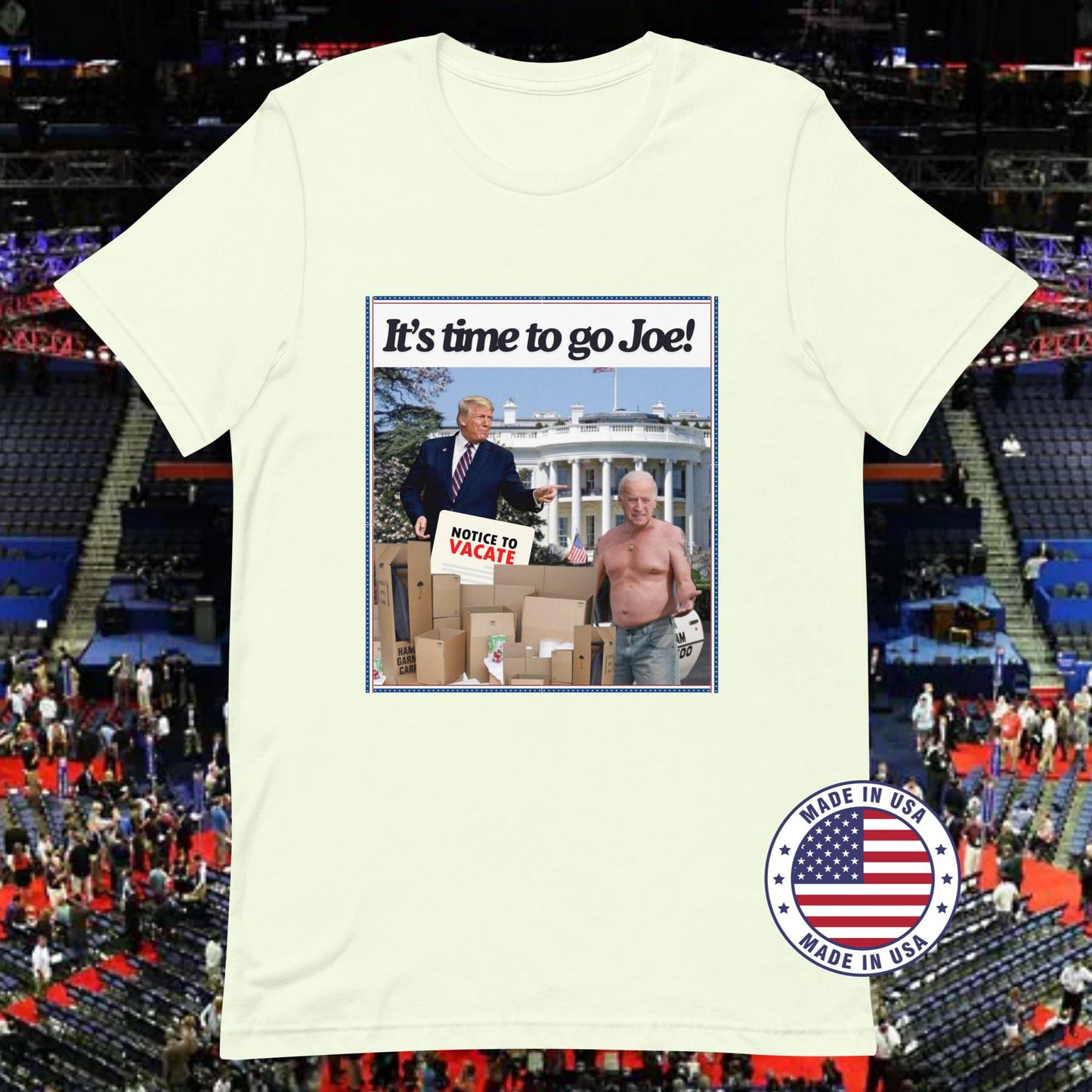 Trump It's time to go Joe! | Trump 2024| Unisex t-shirt