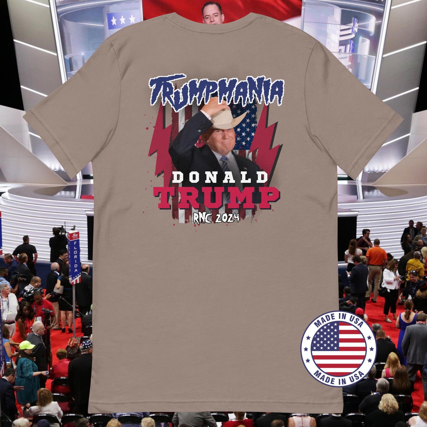 Trumpmania | Trump at 2024 RNC | Unisex t-shirt