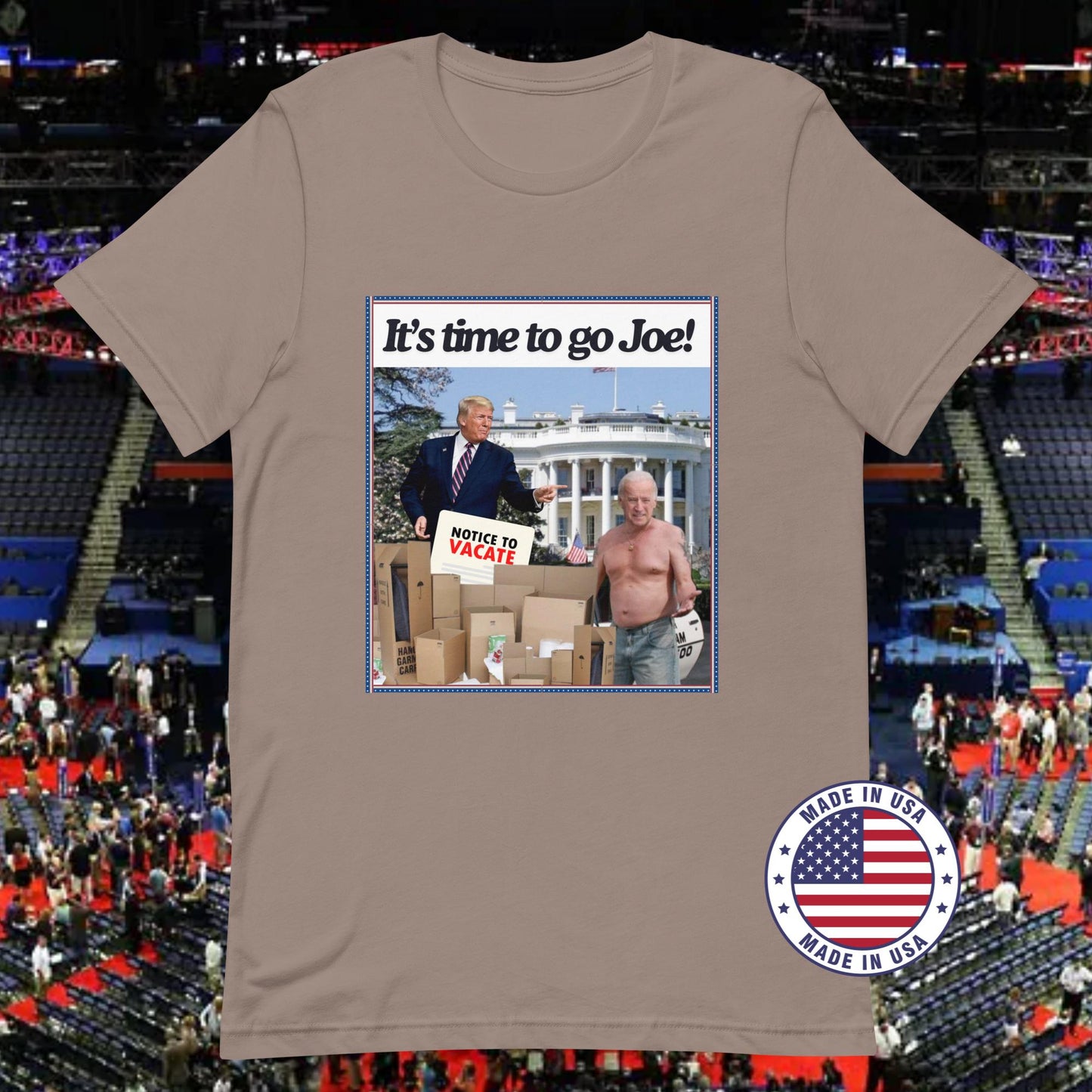 Trump It's time to go Joe! | Trump 2024| Unisex t-shirt