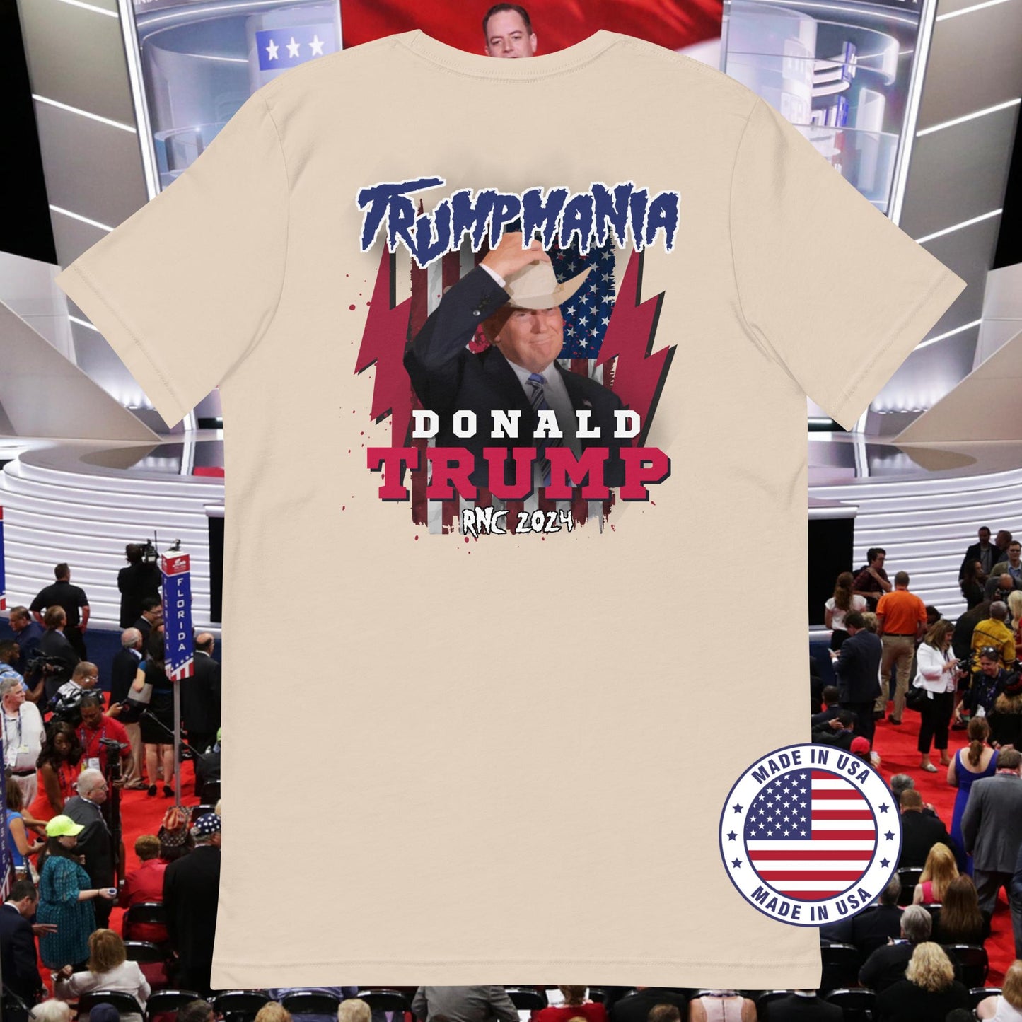 Trumpmania | Trump at 2024 RNC | Unisex t-shirt