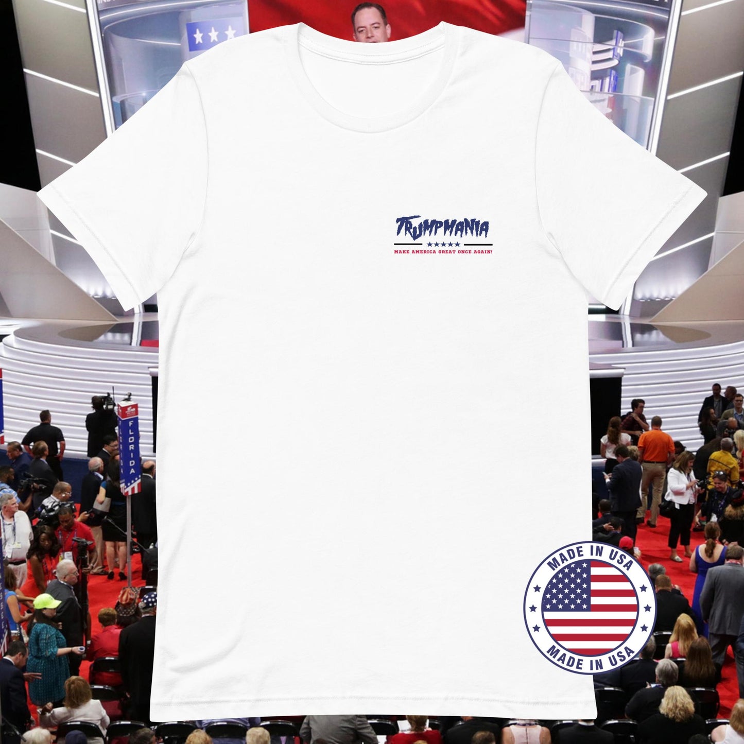 Trumpmania | Trump at 2024 RNC | Unisex t-shirt